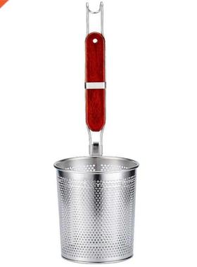 Micro-Perforated Basket Mesh Dumpling Noodle Strainer,Mesh S