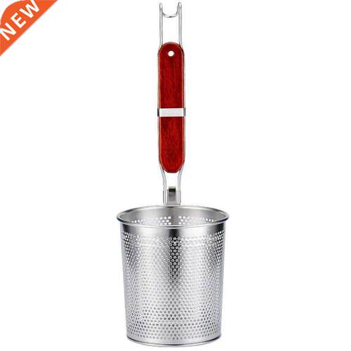 Micro-Perforated Basket Mesh Dumpling Noodle Strainer,Mesh S