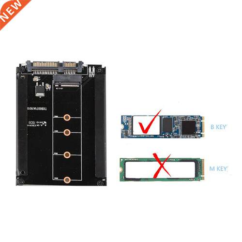 M.2 NGFF SSD To .0 SATA Bkey 2.5inch 22Pin 6Gbps/s Expansio