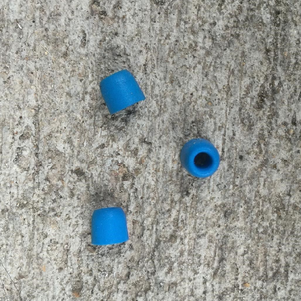 Useful 1 pair ForT100 T200 T400 Earphone tips Memory Foam Sp