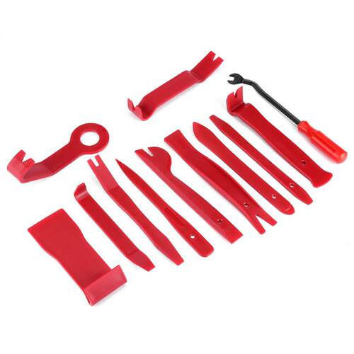 12Pcs Car Dash Radio Audio Refitting Trim Removal Door Panel