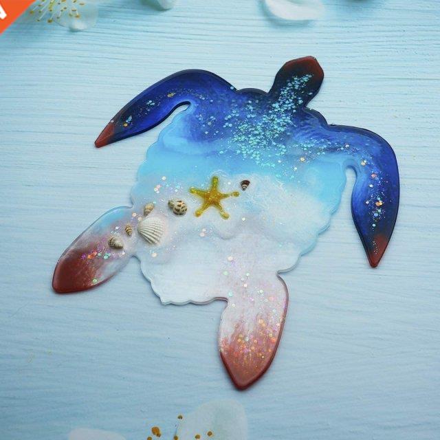 2021 Turtle Shape Silicone Resin Tray Mold Resin Casting Mol