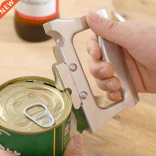 Multifunctional Can Opener Beer Bottle Opener Side Cut Stain