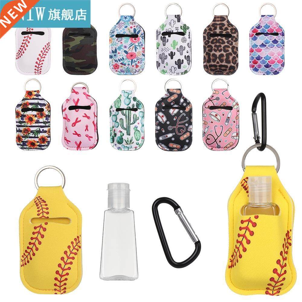 3Pcs/Set 30ml Colorful Hand Sanitizer Travel Bottle Flip-Top