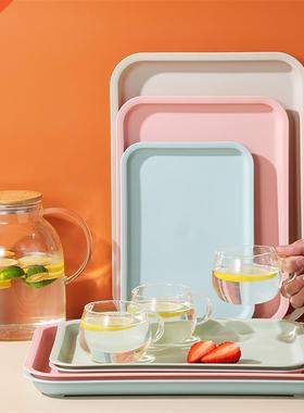 Nordc PP Pallet Plastc Tray Food Bread Pan Green Rectangul