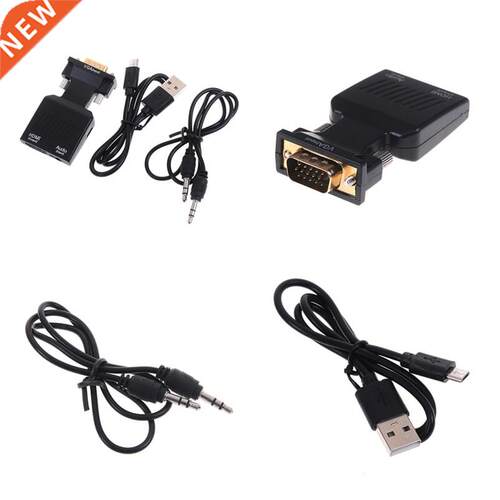 New VGA To HDMI Switch Converter With Audio Full HD VGA To H
