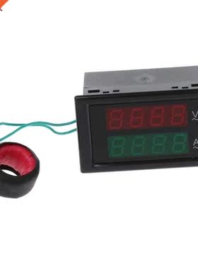 AC80-300V 100A Digital Current Ammeter Voltmeter Dual LED Di