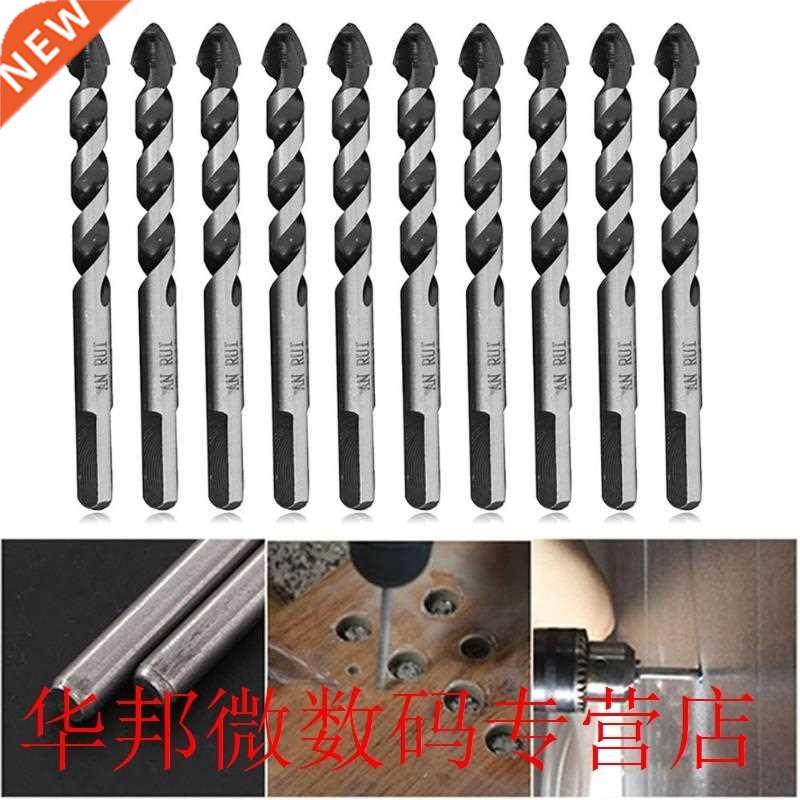10pcs Triangul Shank Drill Resistance and Durability High
