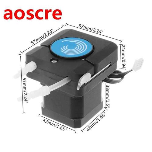 Peristaltic Pump With 42 Stepper Motor Dosing Tubing Hose Pu