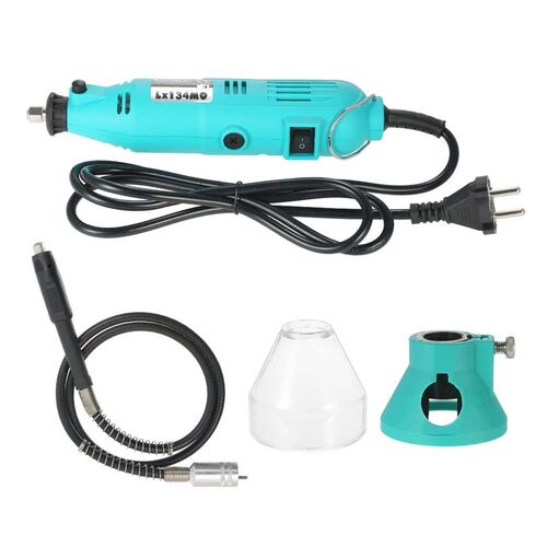 388-Piece Rotary Tool Accessories Kit with Flex Shaft Grinde