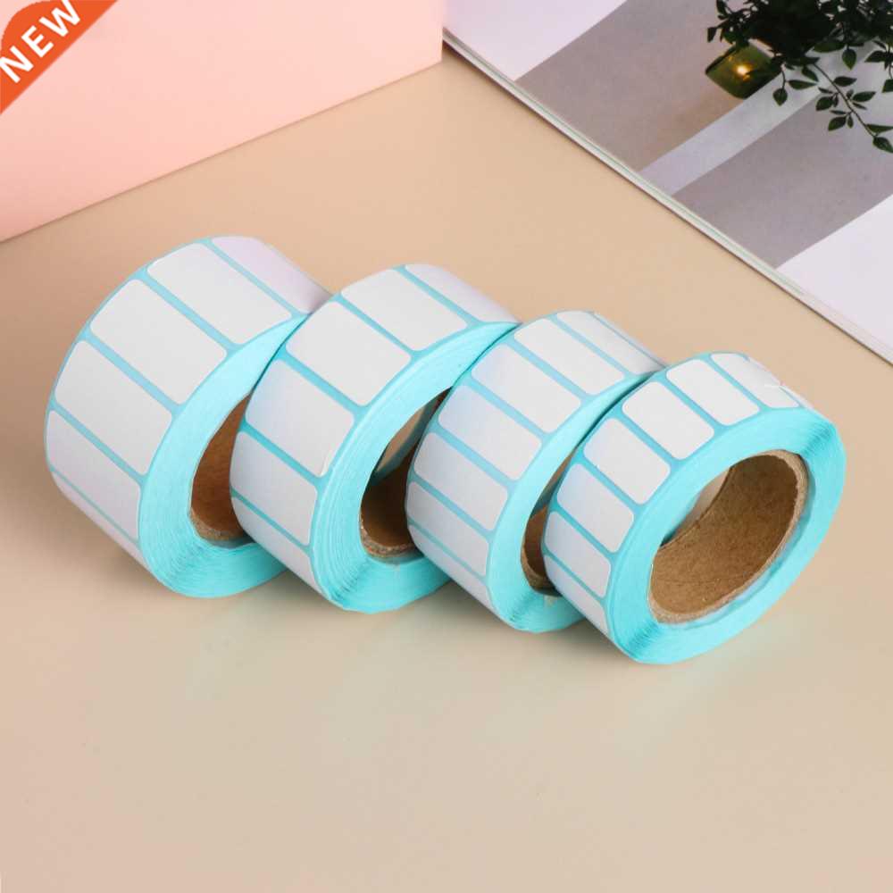1000/700 Pcs White Adhesive Paper Thermal Label Sticker Pape