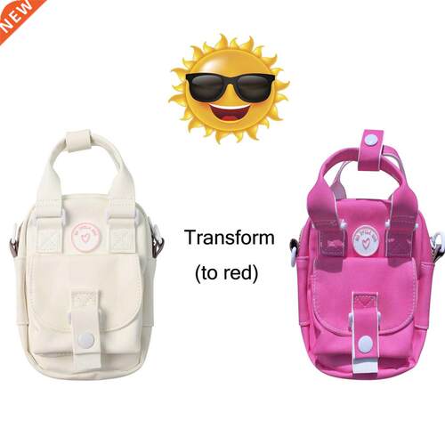 Children Kids Discolor Messenger Bag Portable Multipurpose L