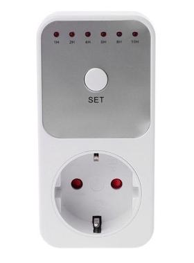 EU Plug Electricity Timer Socket 10H Timer Socket Countdown