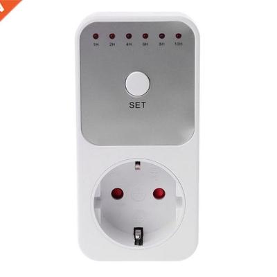 EU Plug Electricity Timer Socket 10H Timer Socket Countdown
