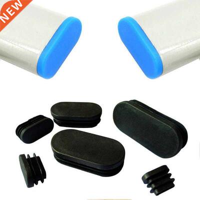 4pcs Oval plastic pipe plug Non-slip chair leg cover Cap Soc
