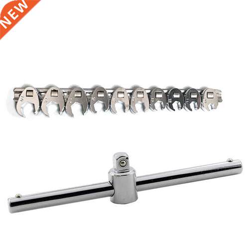 Fle Nut Crowfoot Line Hex Wrench Set 3/8Inch Drive Open E