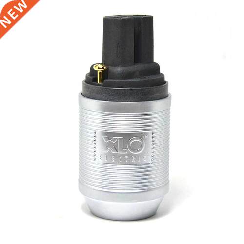 One Piece XLO 24k Gold-Plated IEC Female Plug With Zinc Allo