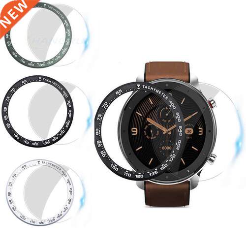 Amazfit GTR 47MM Case Stainless Steel Watch Bezel Ring Amaz
