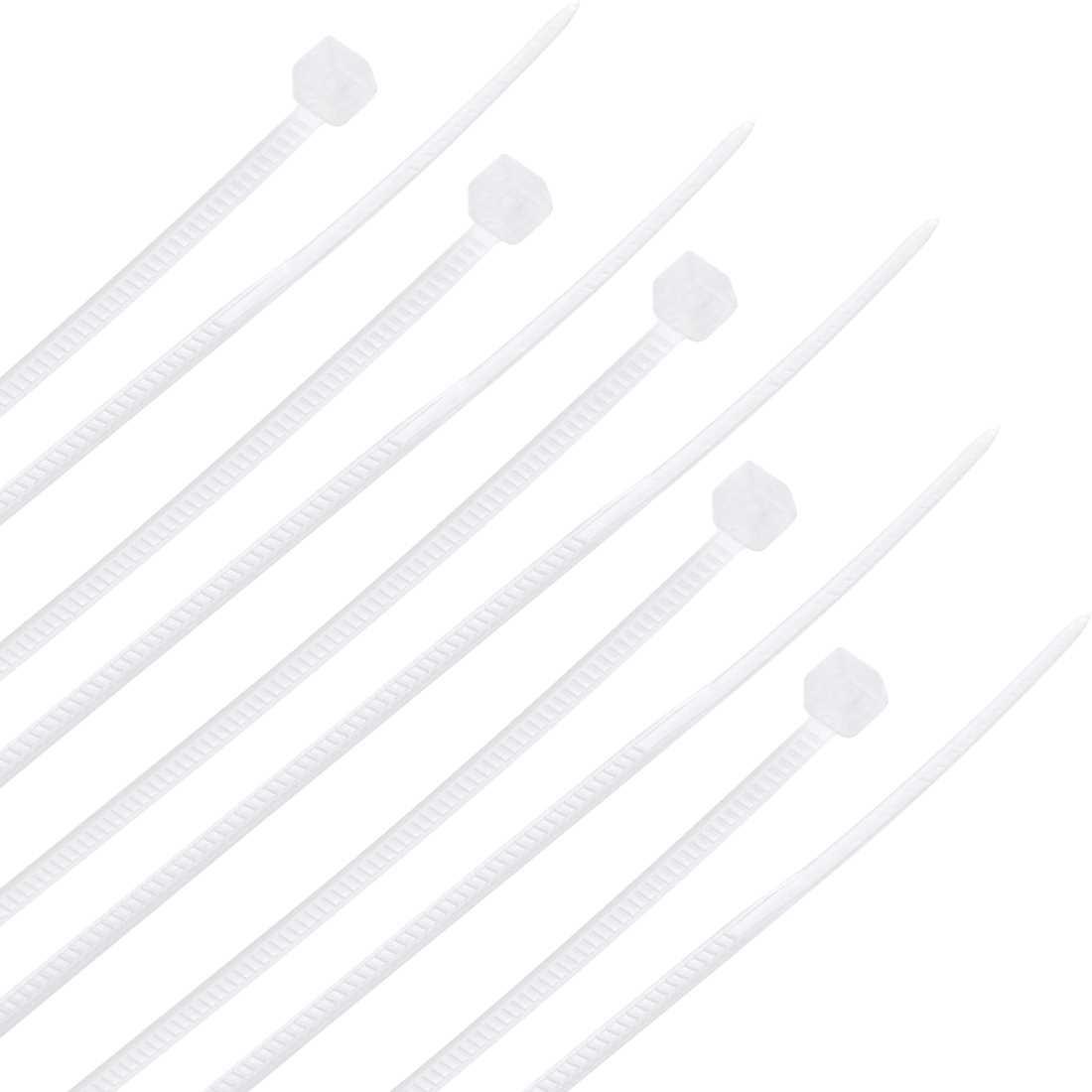 2000pcs Nylon Cable Ties .15 Inch Self-Locking Zip Ties 0.0