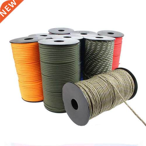 550 Military Paracord 100M 7 rand 4mm Parachute Cord Campi