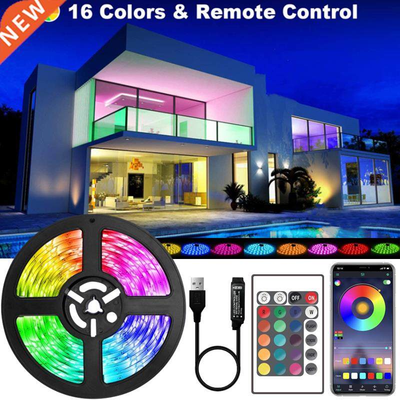 LED Strip Lights USB Bluetooth APP Control RGB 5050 SMD DC5V