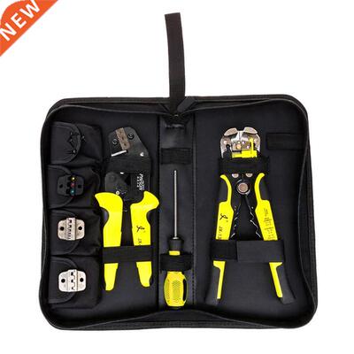Multi Tools Wire Crimper Tools Kit Engineering Ratchet Termi