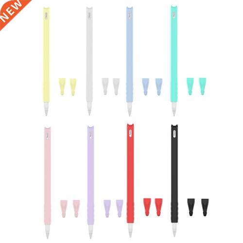 Cartoon Cat Head Stylus Accessory Case For Apple Pencil Seco