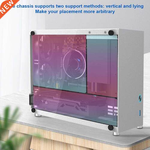 All Aluminum ITX PC Gaming Case Computer Cabinet Suitcase Po