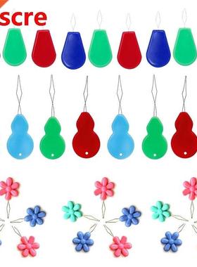 30PCS Sewing Needle Threader Plastic Threader Cross Stitch