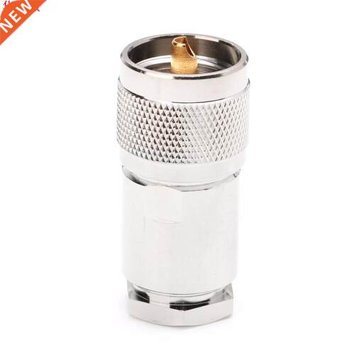 RF Coaxial Adapter UHF Male Plug PL259 Clamp RG8 RG165 RG213