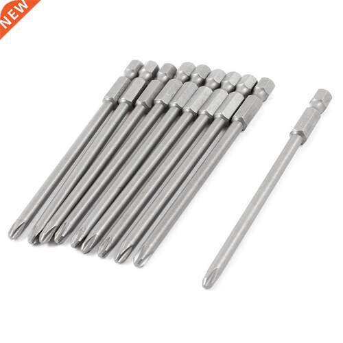 4 mm Magnetic Spikes Phillips Screwdriver Gray 100 Mm Long 1