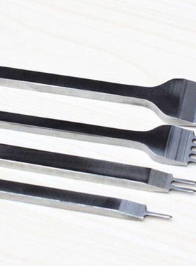 4pcs 6mm Leather Tools Hole Punches Stitching Punch Tool 1+