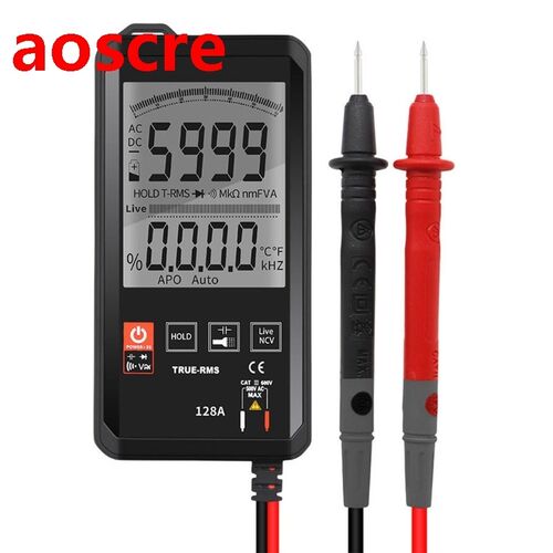 Digital Multimeter Smart Touch Screen DC Analog Bar True RMS