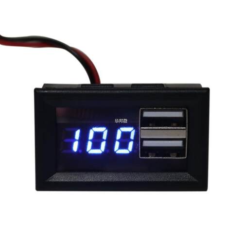 12V Battery Capacity Indicator Vtage Gauge Power Meter wit