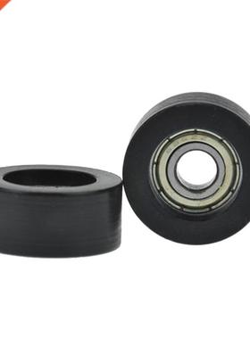 10PCS 696Zz Bearing PA66 Nylon Flat Bearing Roller Plastic W