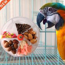 Wheel Foraging Bite Toy Feeder Toys Device Shap Bird Parrot