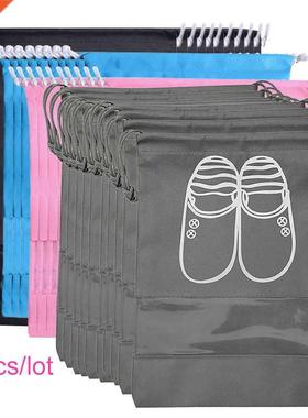 Shoes Storage Bag Closet Organizer Non-woven Travel Portable