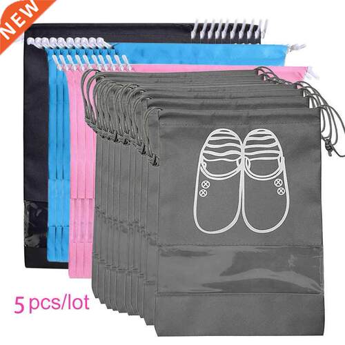 Shoes Storage Bag Closet Organizer Non-woven Travel Portable