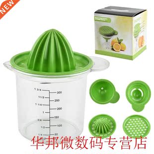 Household With Measuring Cup Fruits Plastic Portable Lemon J