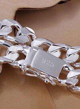 New high-end women's mens fine N925 sterling Silver colo