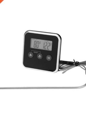 LCD Cooking Kitchen Food Meat Thermometer for Grill Oven Smo