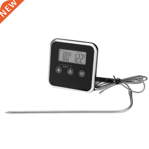 LCD Cooking Kitchen Food Meat Thermometer for Grill Oven Smo