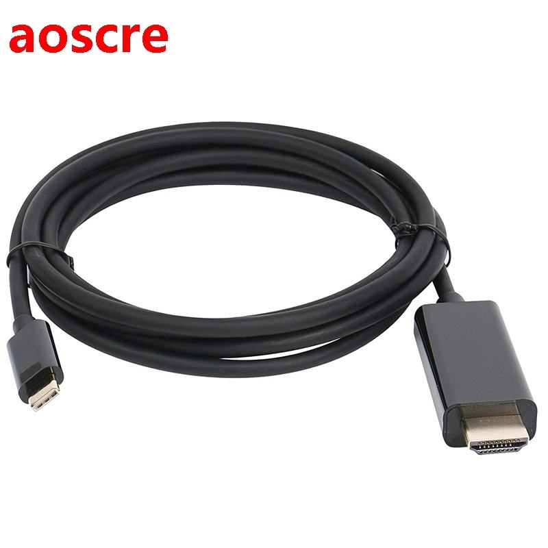 USB Type C(Thunderbolt 3) to HDMI 4K UHD 1.8M Cable, USB 3.1