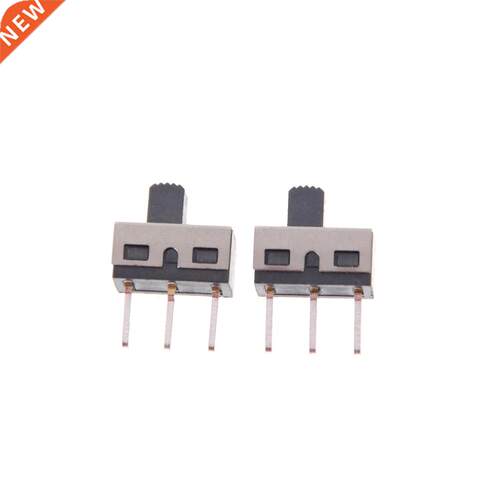 10Pcs Wholesale 3Pins SS12D10 toggle switch straight feet 1P