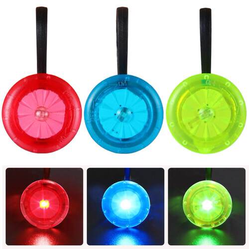 Outdoor Sports Mini LED Bicycle Lamp Backpack Zipper Light P