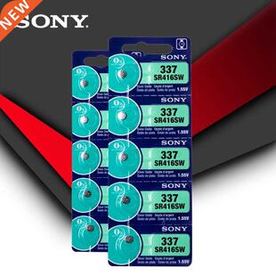 10pc 100% Original 337 SR416SW 1.55V Silver Oxide Watch Bat