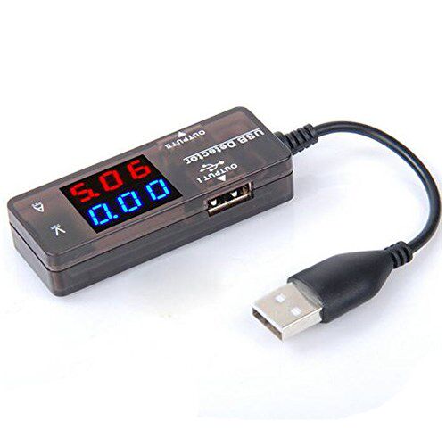 LED USB Multimeter Voltmeter for Smartphone and Tablet
