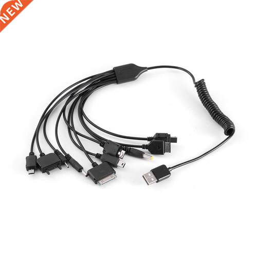 Portable Smartphone Universal USB Charge Cable 10 in 1 Multi