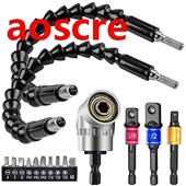 3pcs Shank Bit Hex Bendable 2pcs Drill Extension