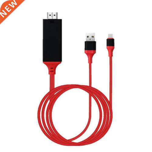 HD USB 3.1 Type-C To HDMI-compatible HDTV Cable 4K*2K Cable